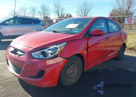 2016 Hyundai Accent Se из США, поврежденный, VIN KMHCT4AE2GU038771